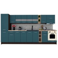 Bucatarie MARINA NEW 370 B Wenge / Decor 0244